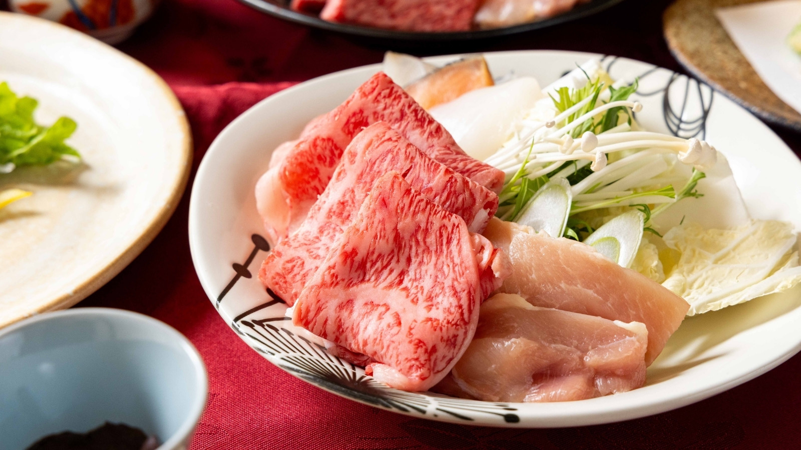 山・海の幸を堪能 十代辻屋鍋一例