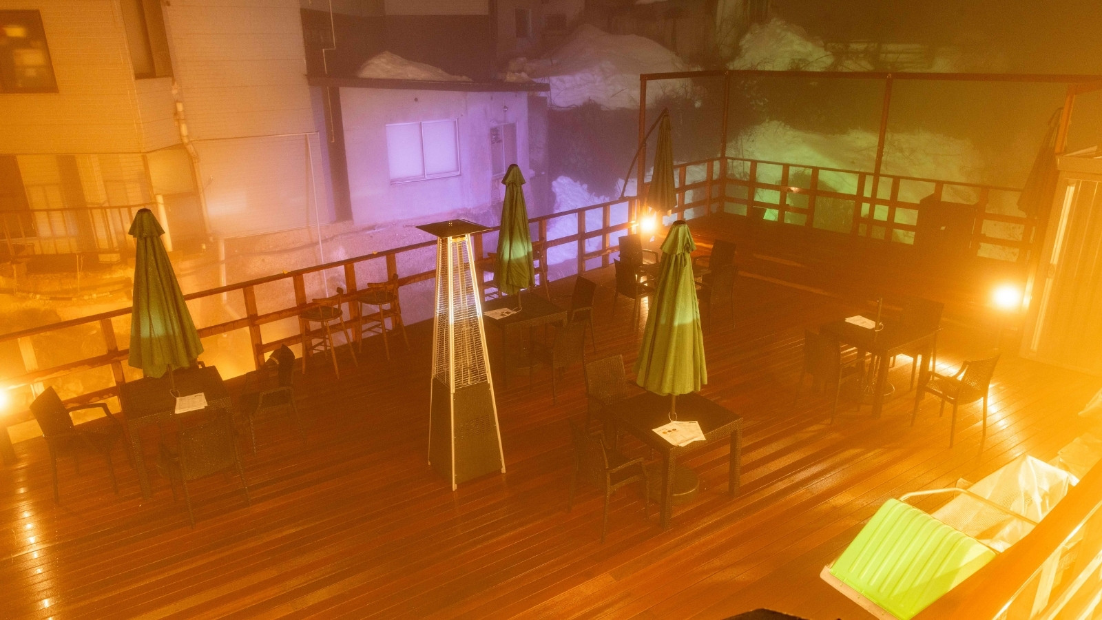 湯けむりテラス 夜