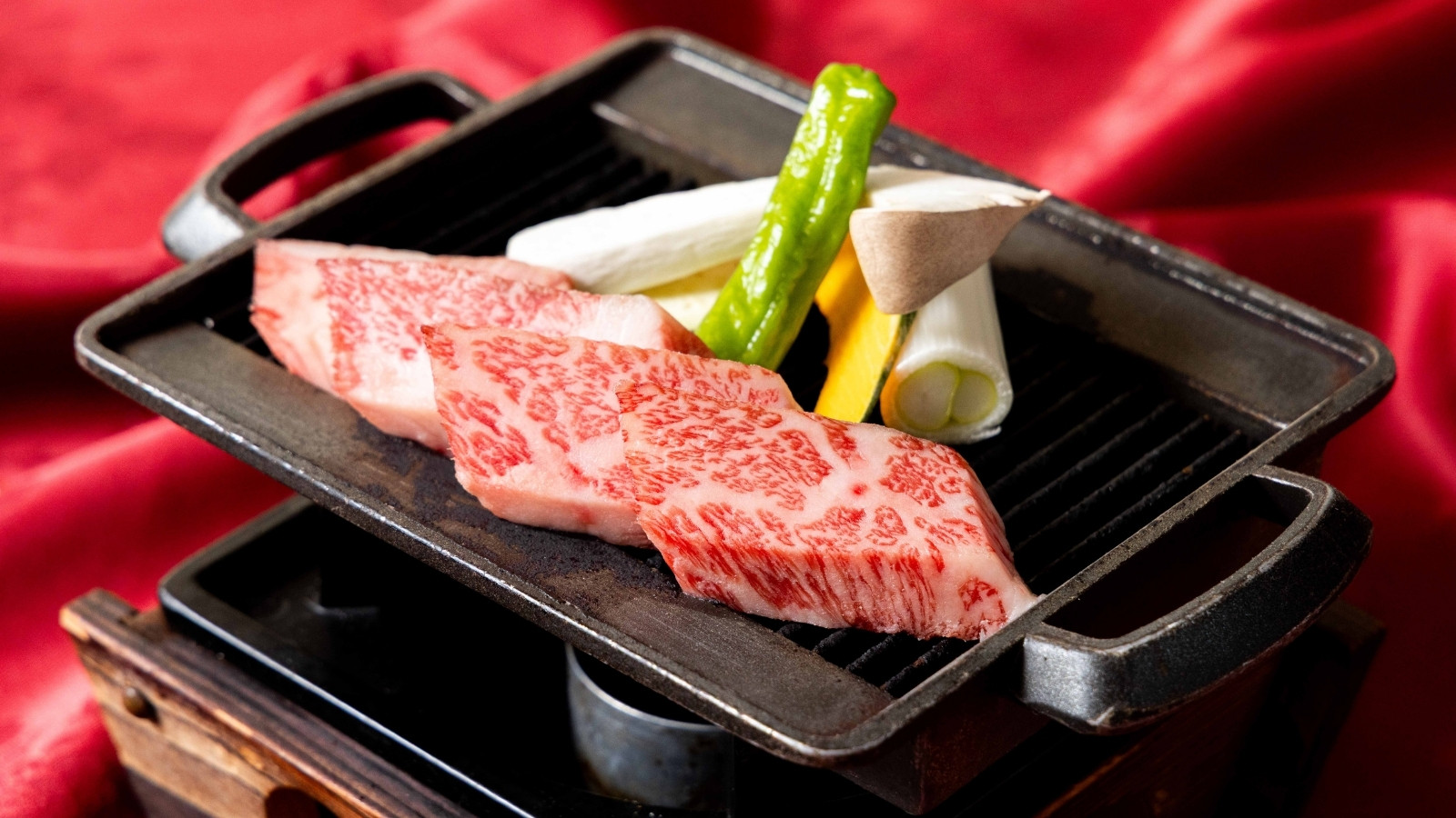 山形牛会席一例