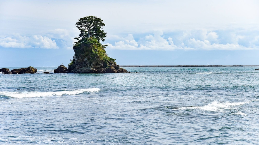 *周辺情報：【雨晴海岸】日本の渚百選に選ばれています