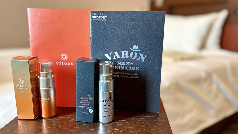 メンズスキンケア「VARON」とレディーススキンケア「vitoas」（イメージ）