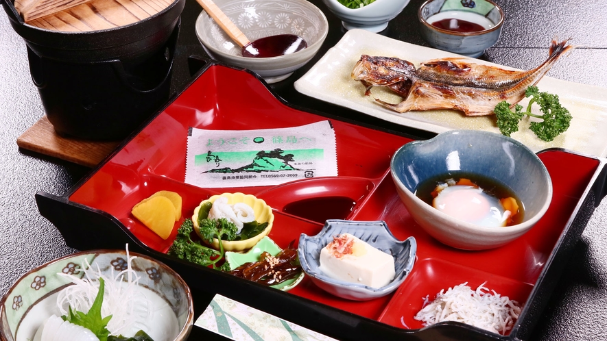 【朝食】美味しい干物でご飯がすすむ♪