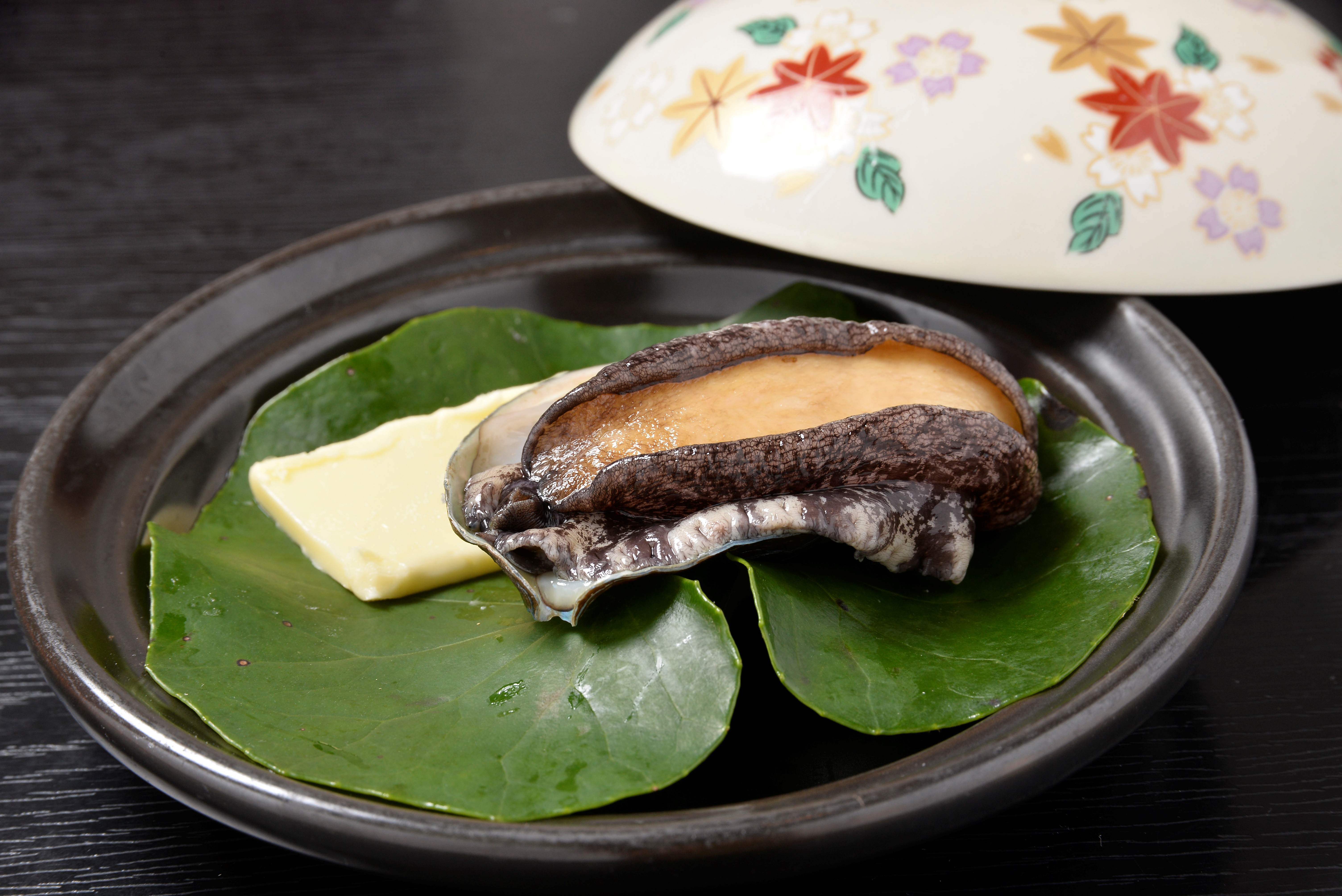 アワビのバター焼き