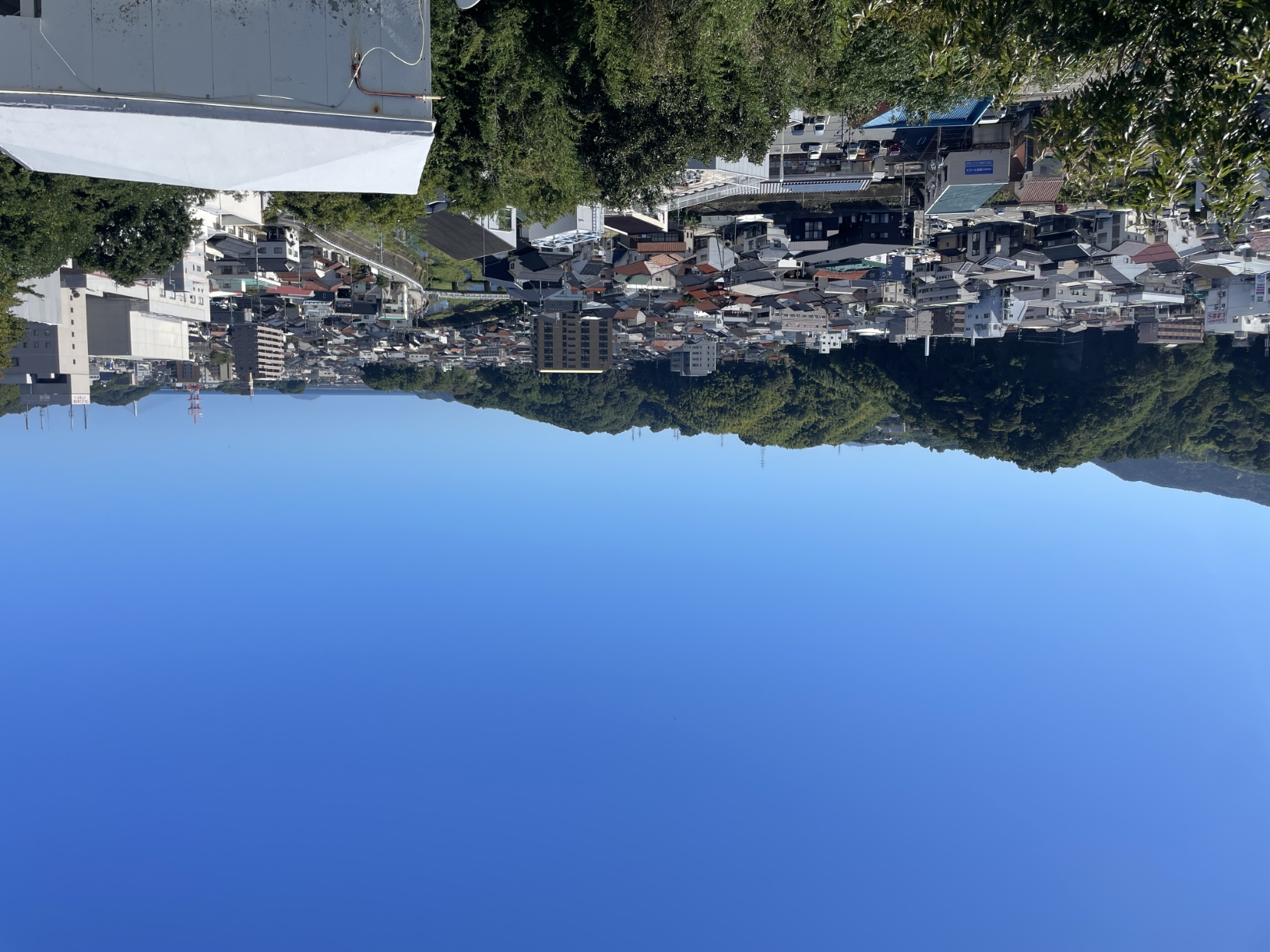 ホテル屋上から眺める景色