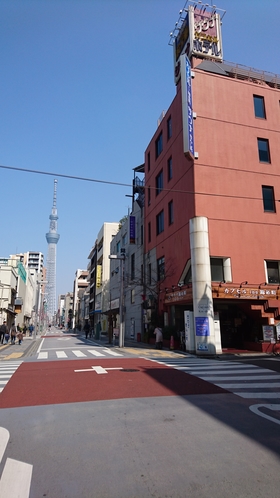 カプセルイン錦糸町とスカイツリー