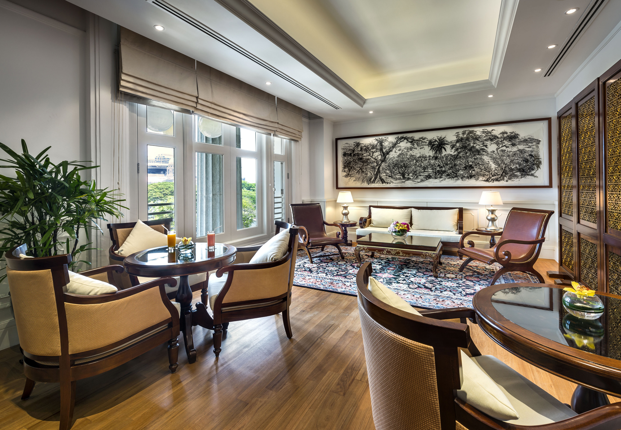 ストレーツクラブラウンジ ラウンジエリア