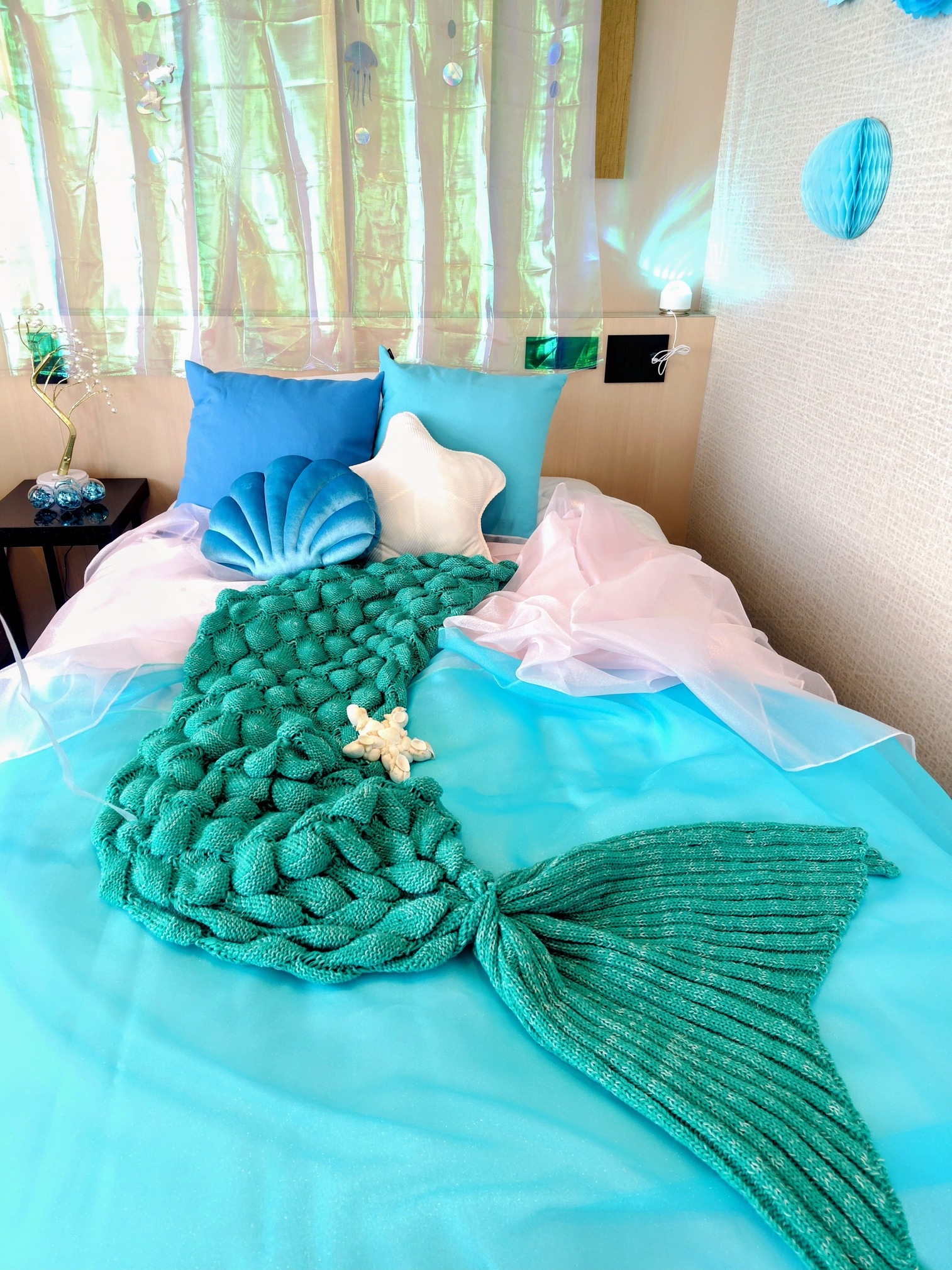 【コンセプトルーム】海のプリンセス気分に　Mermaid Dream（マーメイド・ドリーム）朝食付
