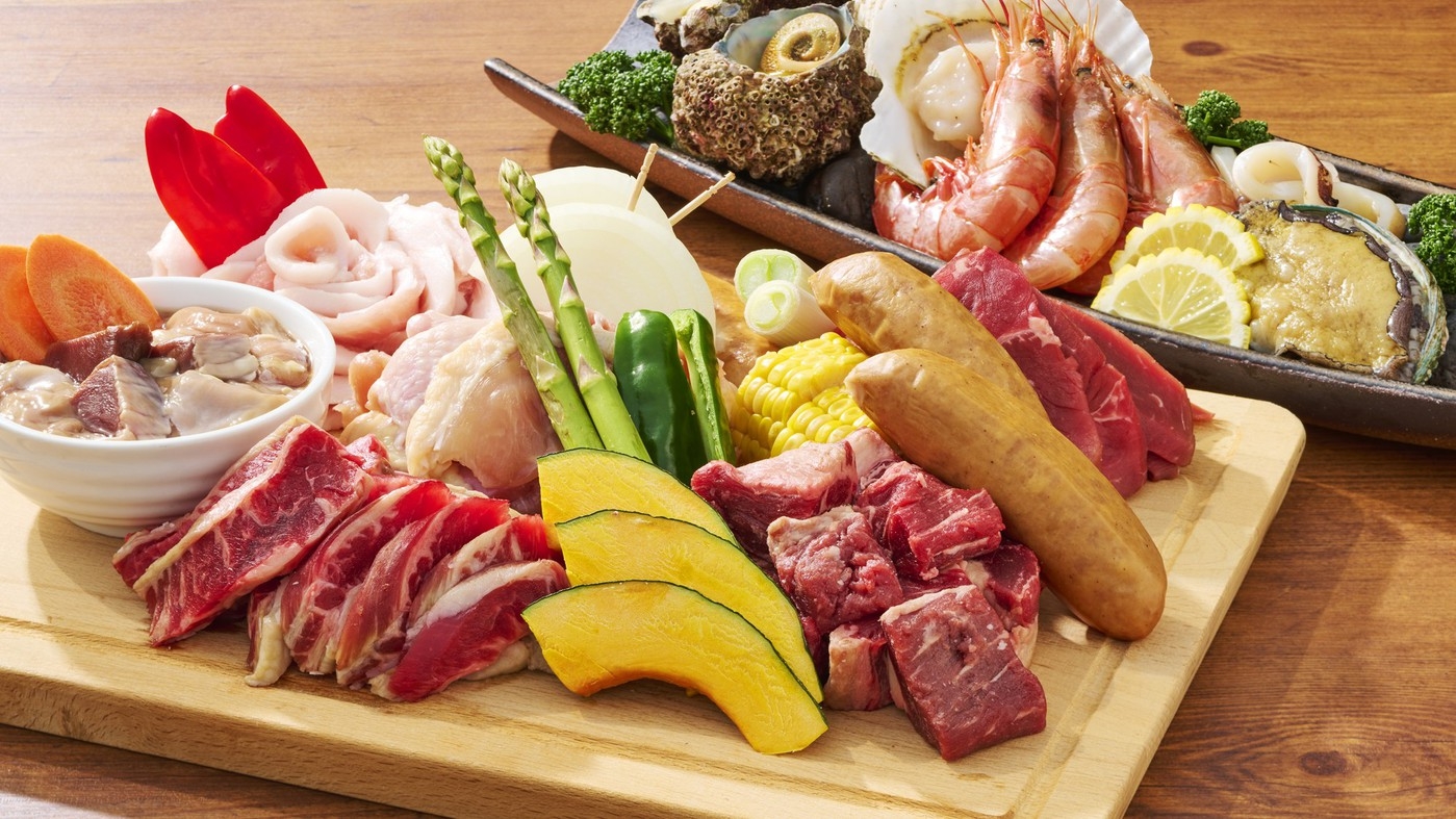 【1日10組限定】テラスで楽しむ贅沢BBQプラン【BBQディナー＆朝食付】
