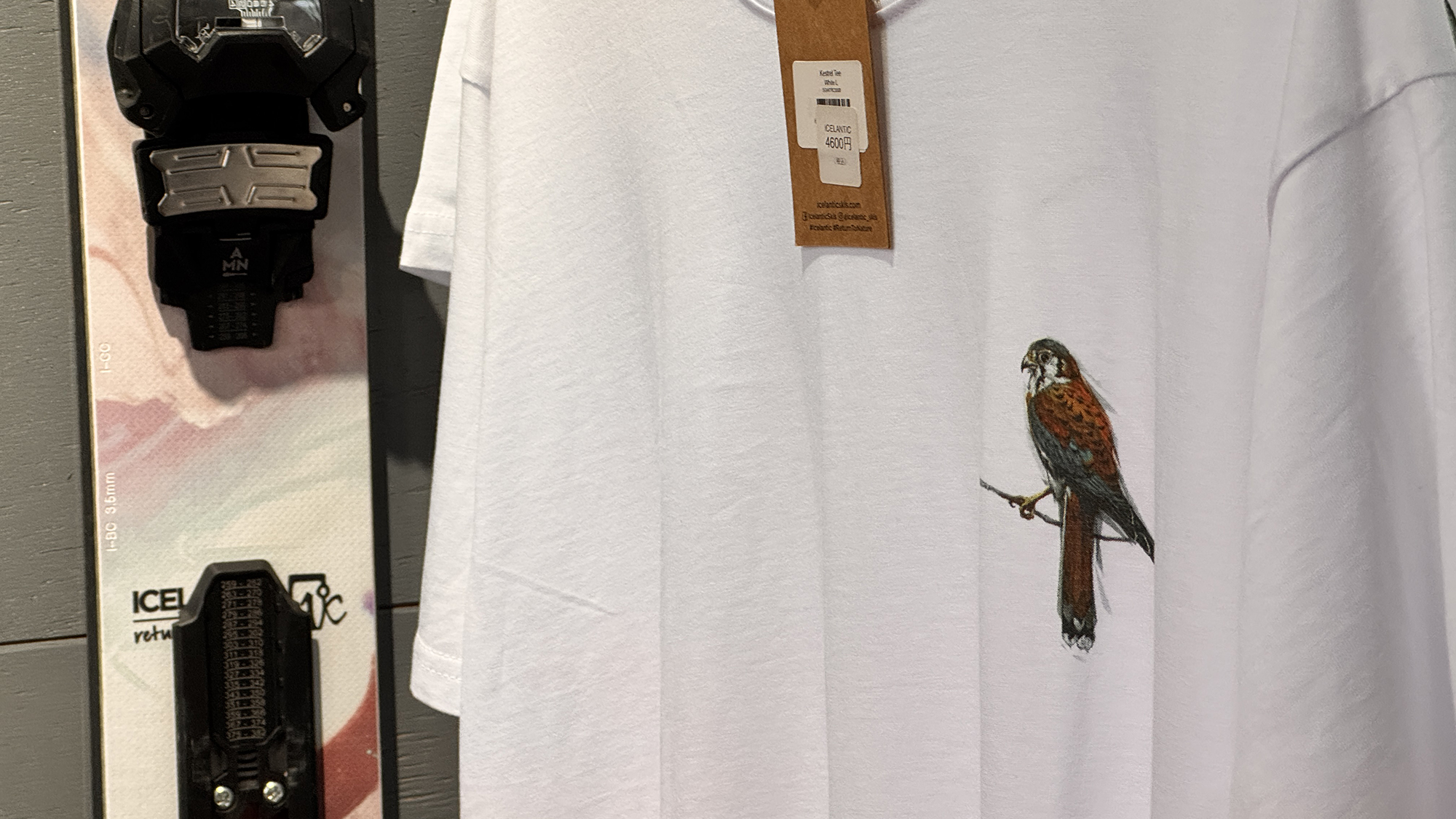 【ショップ】 icelanticskis：敷地隣接のショップで、今季モデルのスキーをレンタル可能