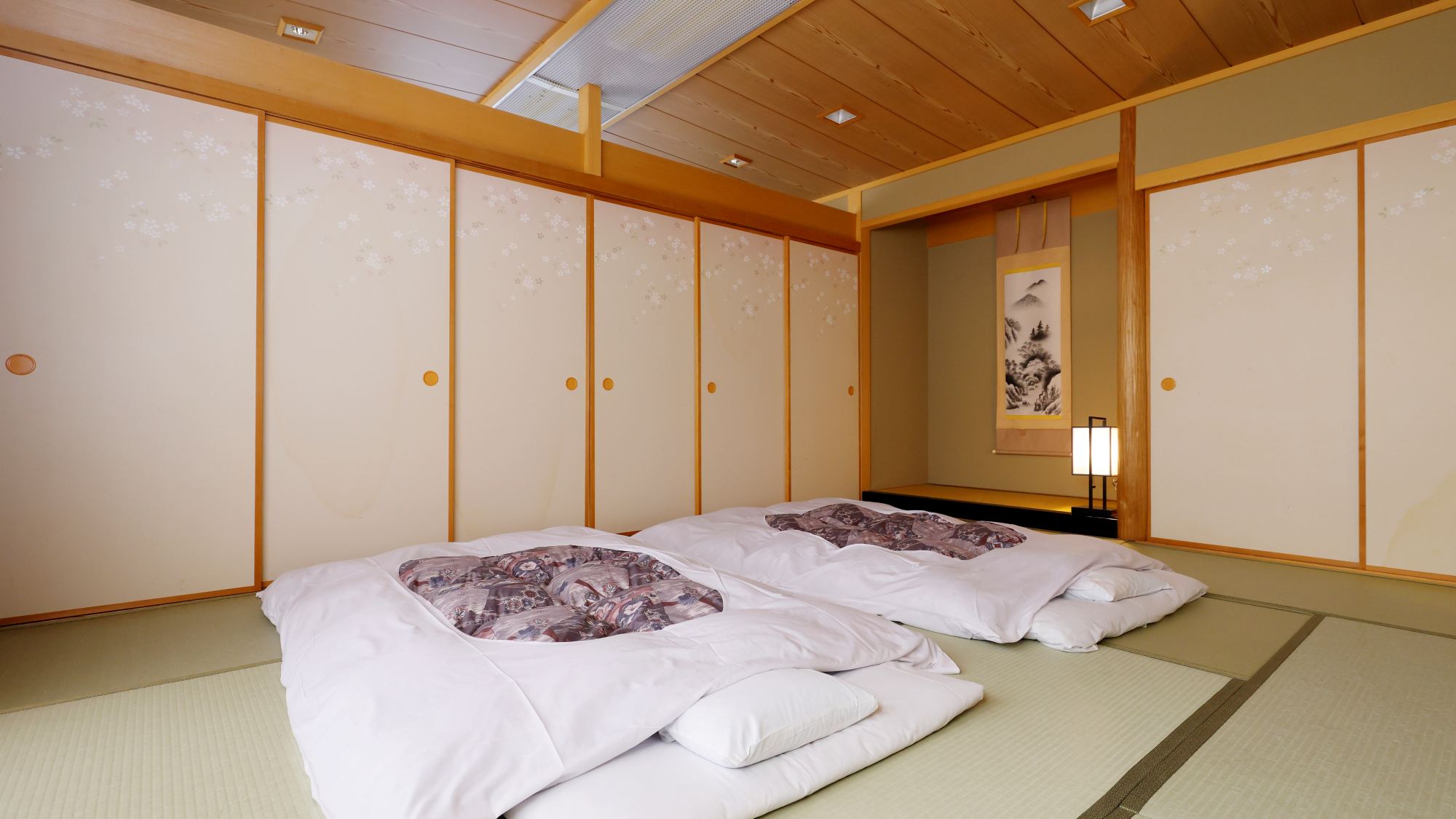 *【和室一例】和のやすらぎー畳とお布団で、お寛ぎください