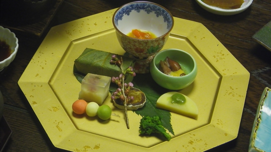 *【ご夕食一例】料理長が腕を振るう奈良の味をご賞味ください