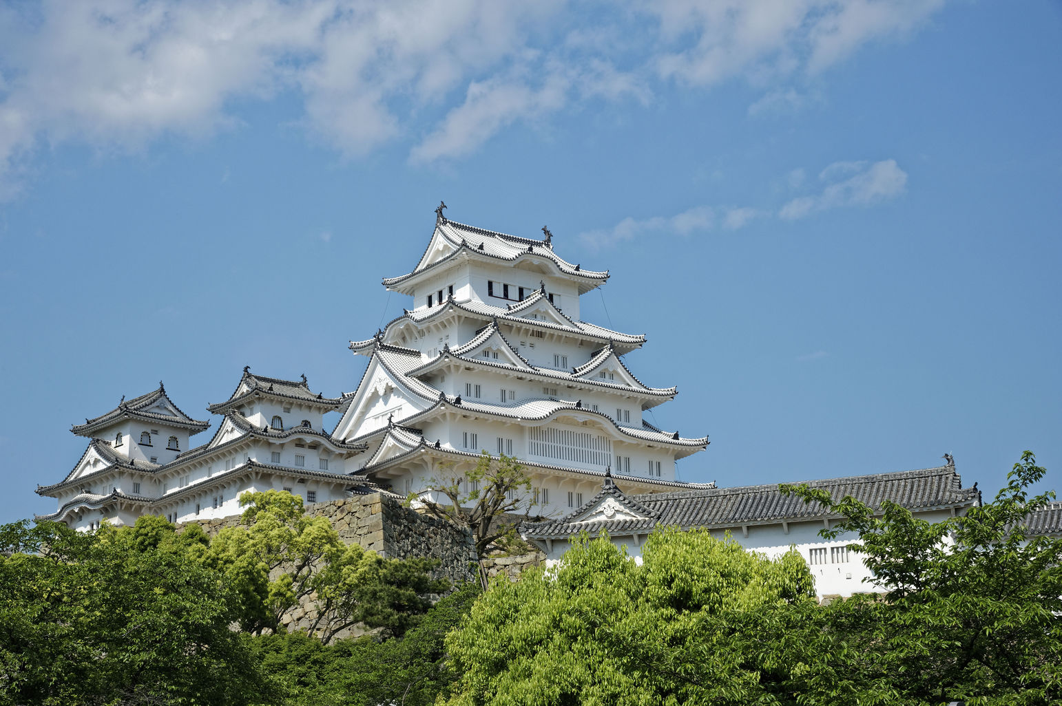 姫路城 夏