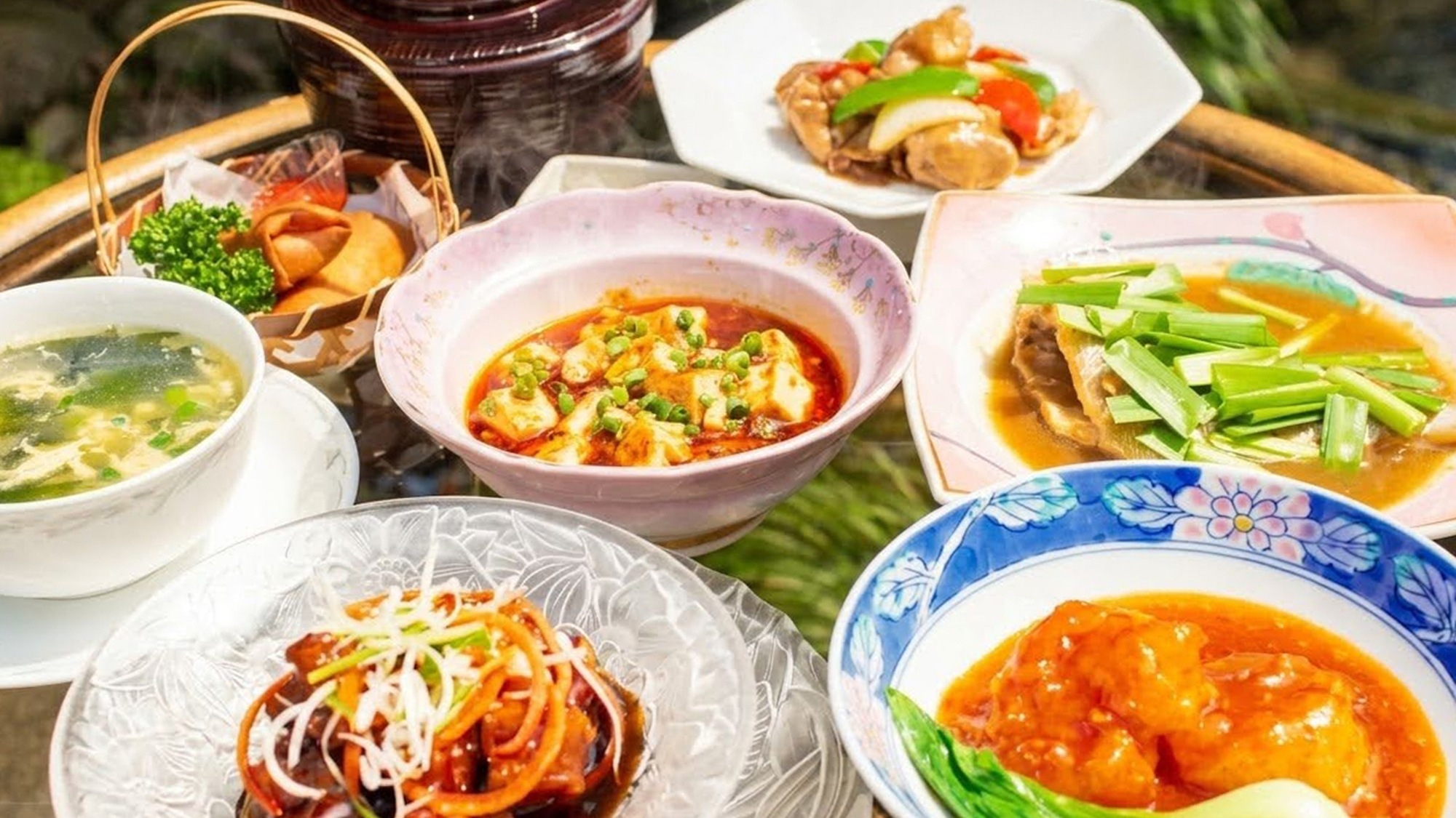 二食付きプラン　★本場四川の料理人による、ジビエ鹿肉中華コースを、お楽しみください
