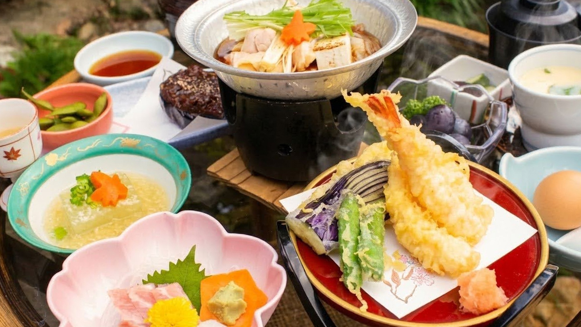 二食付きプラン　★地元の食材を使った、お手軽和食懐石コースを、お楽しみください