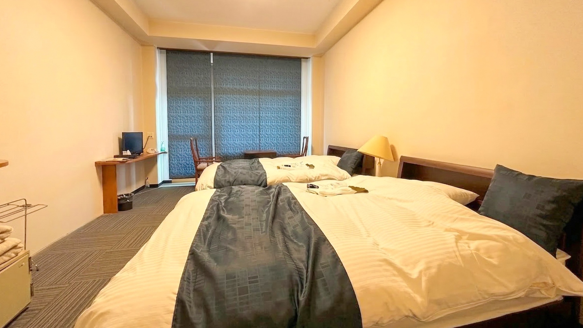 ・【新館：3F・H】ツインベッドルーム（禁煙）