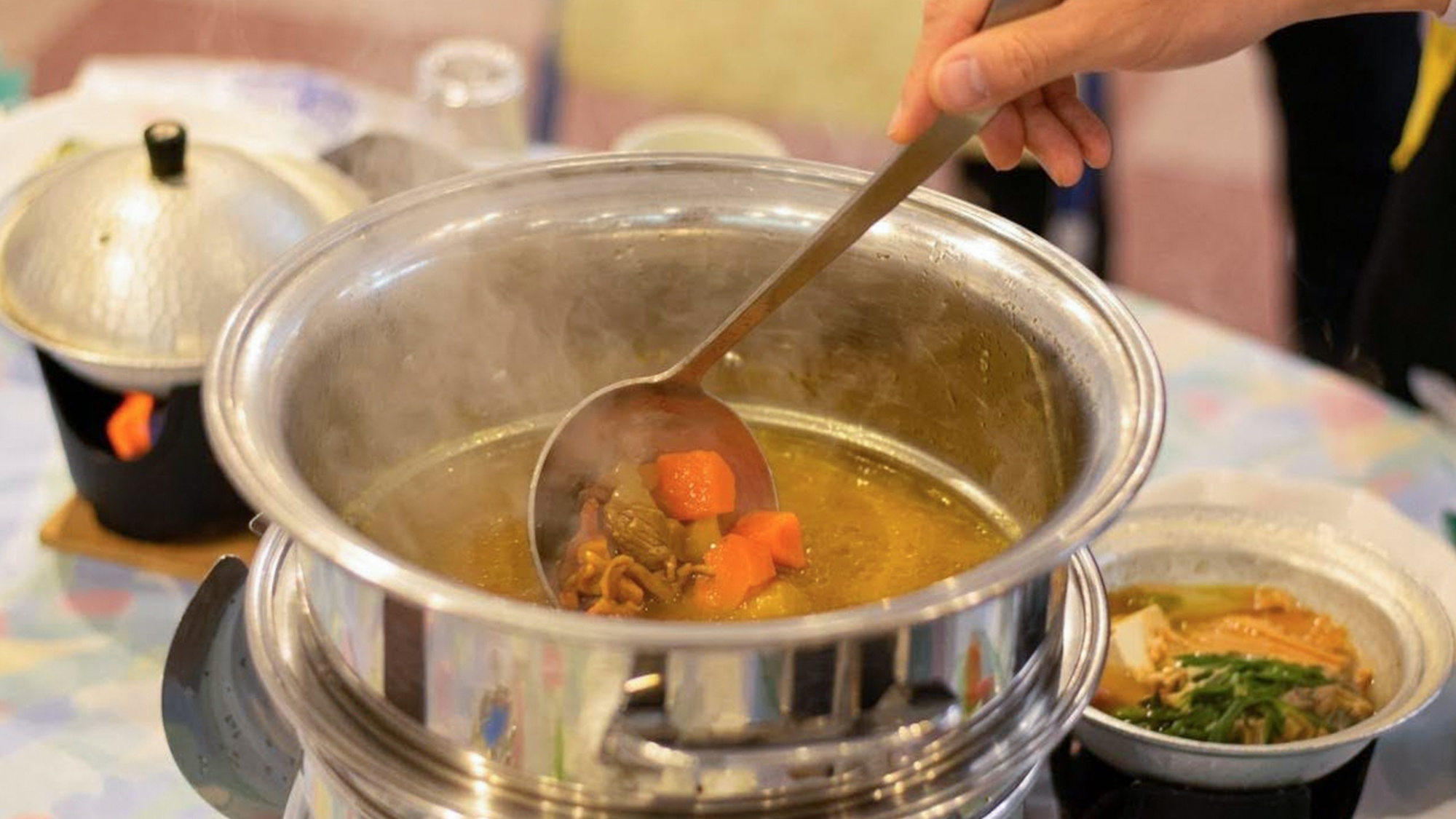 ・【一例】ジビエ鹿カレー（朝食ビュッフェ）