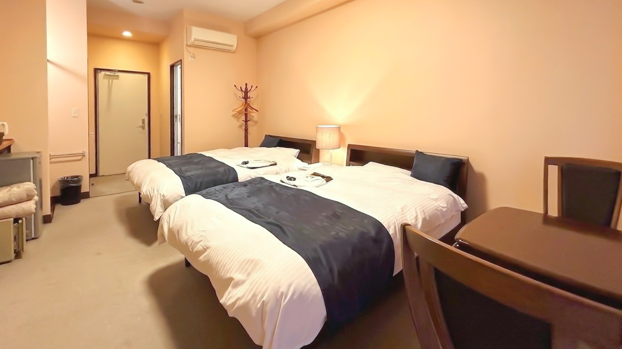 ・【新館：3F・H】ツインベッドルーム（禁煙）