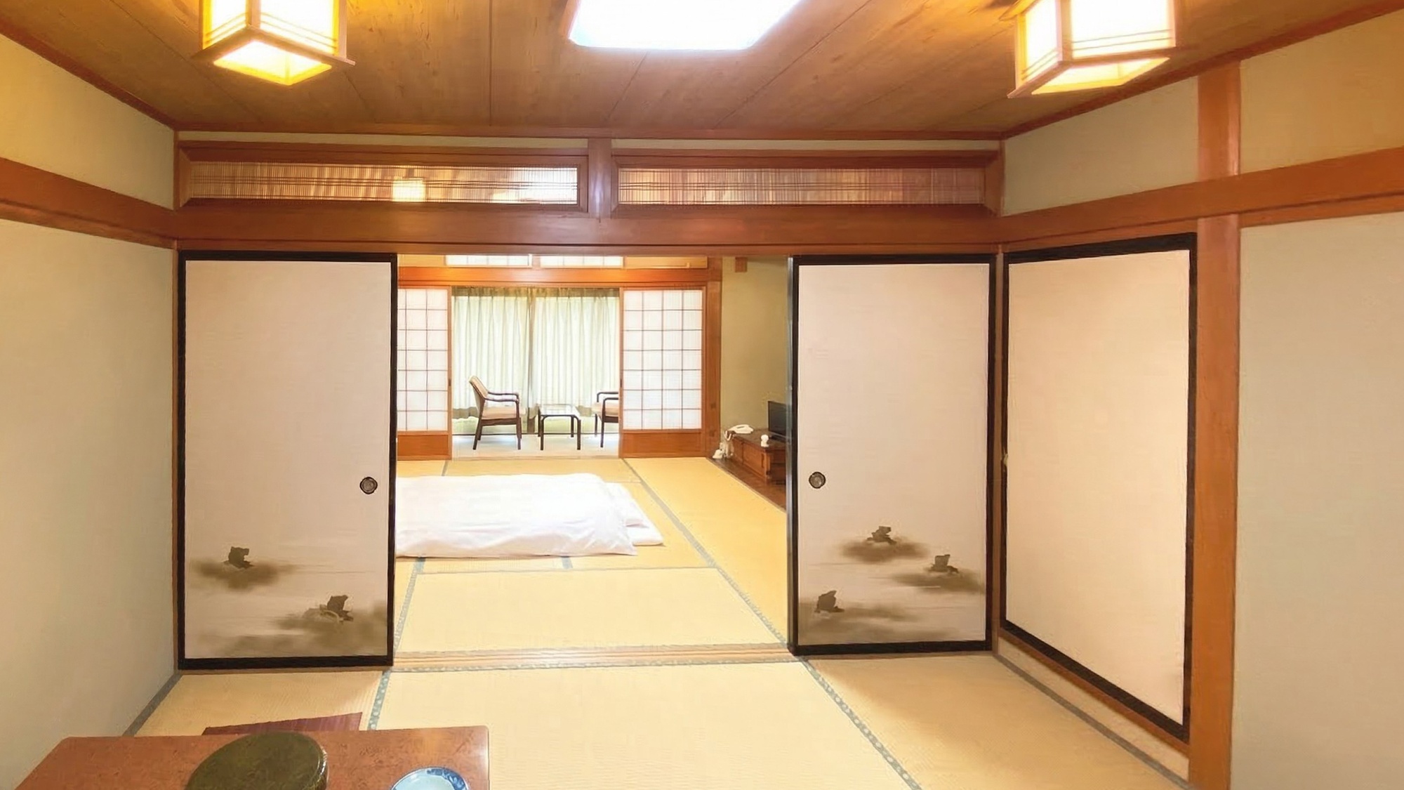 ・【本館：1F・S】和室8帖+和室6帖（喫煙）