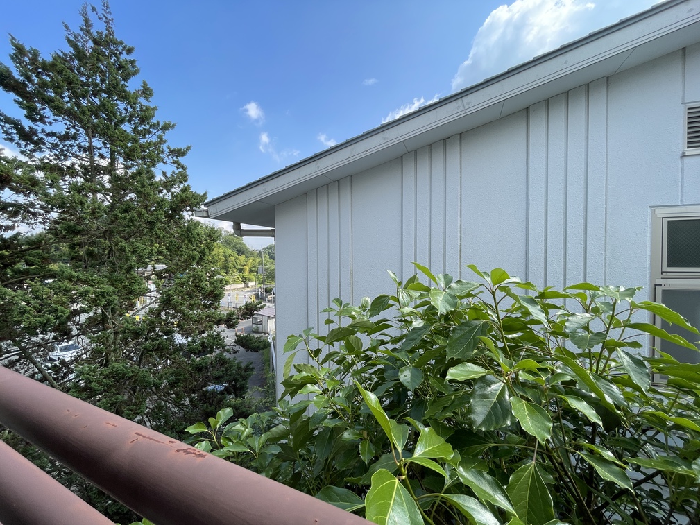 別館客室（写真は2階205号室）からの景色