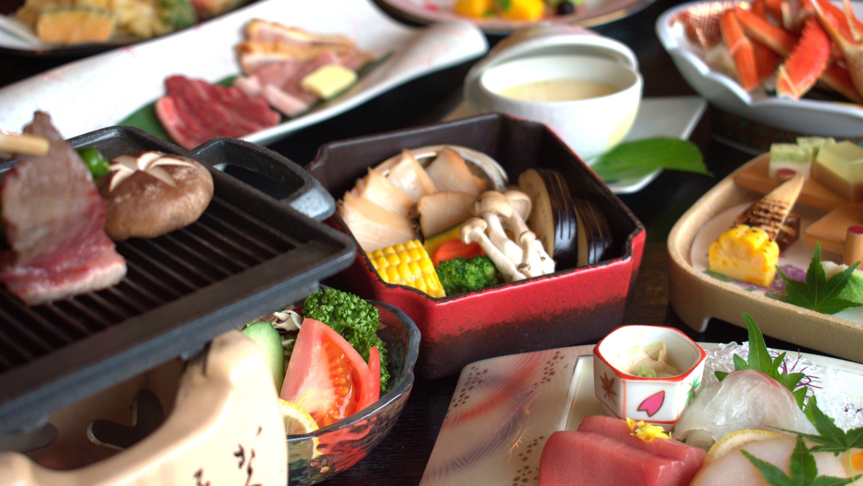 【四大味覚】「満腹会席」コース