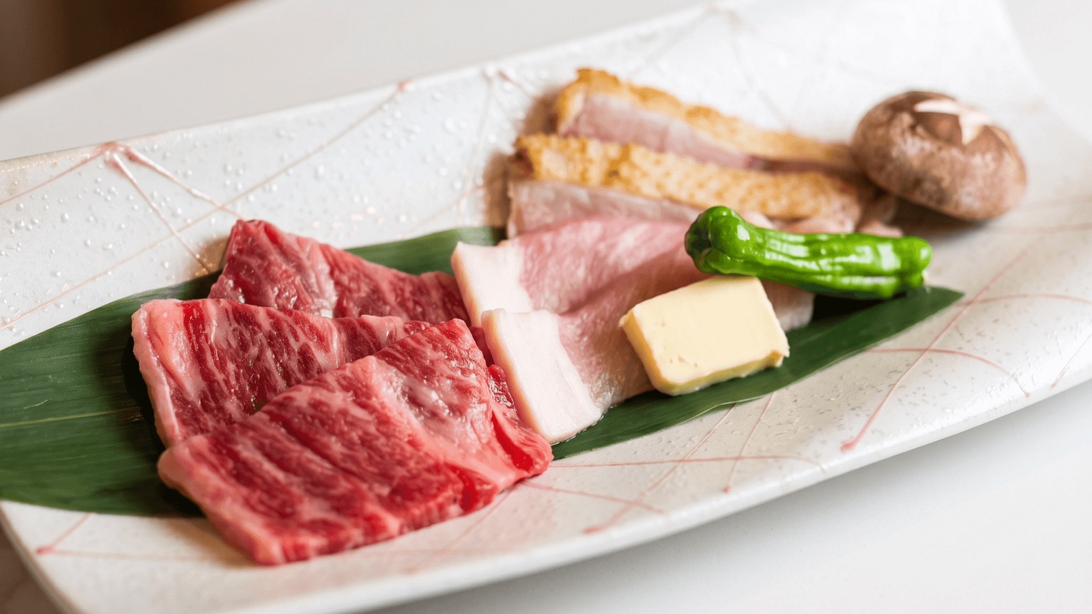 大和肉３種鉄板焼き