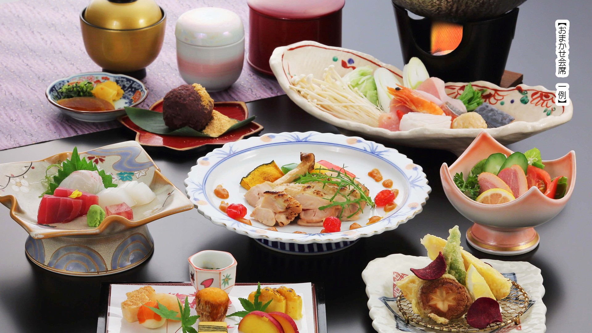 奈良 信貴山の旅館ならではの設えにこだわりました②