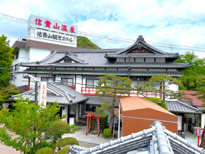 別館和室　ツイン　客室からの景色（写真は201号室）