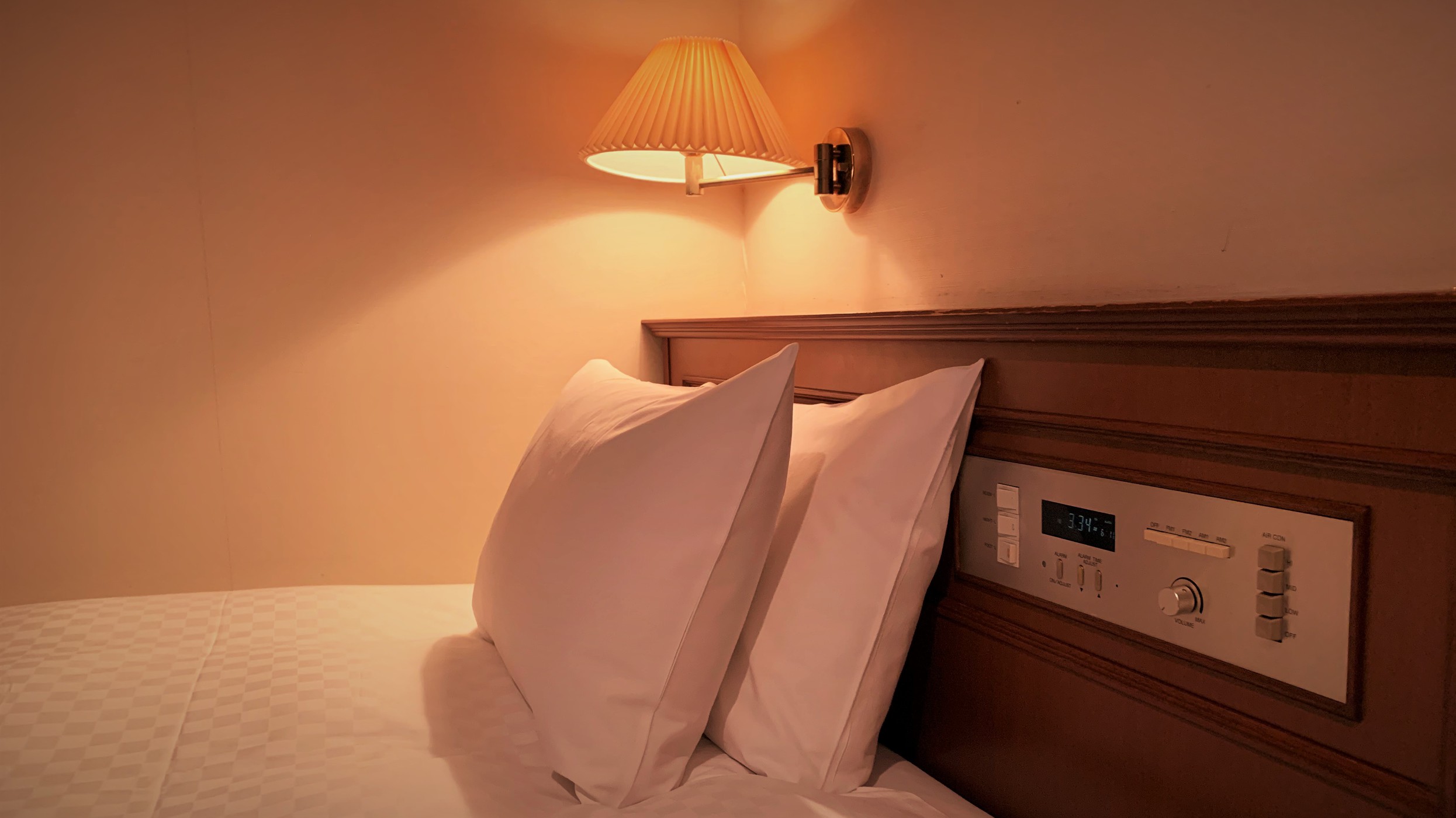 2種類のピロー（枕）