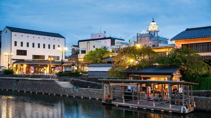 【朝食無】当館から徒歩１分堀川遊覧船（１日乗船券付）で★国宝★松江城へ船旅プラン★