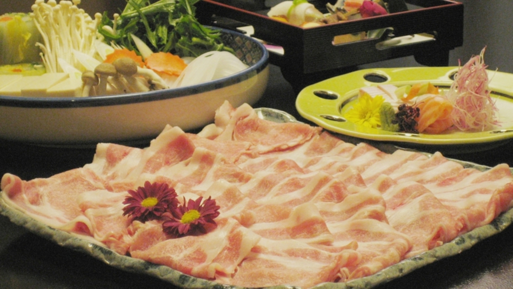 バーム豚鍋料理　一例