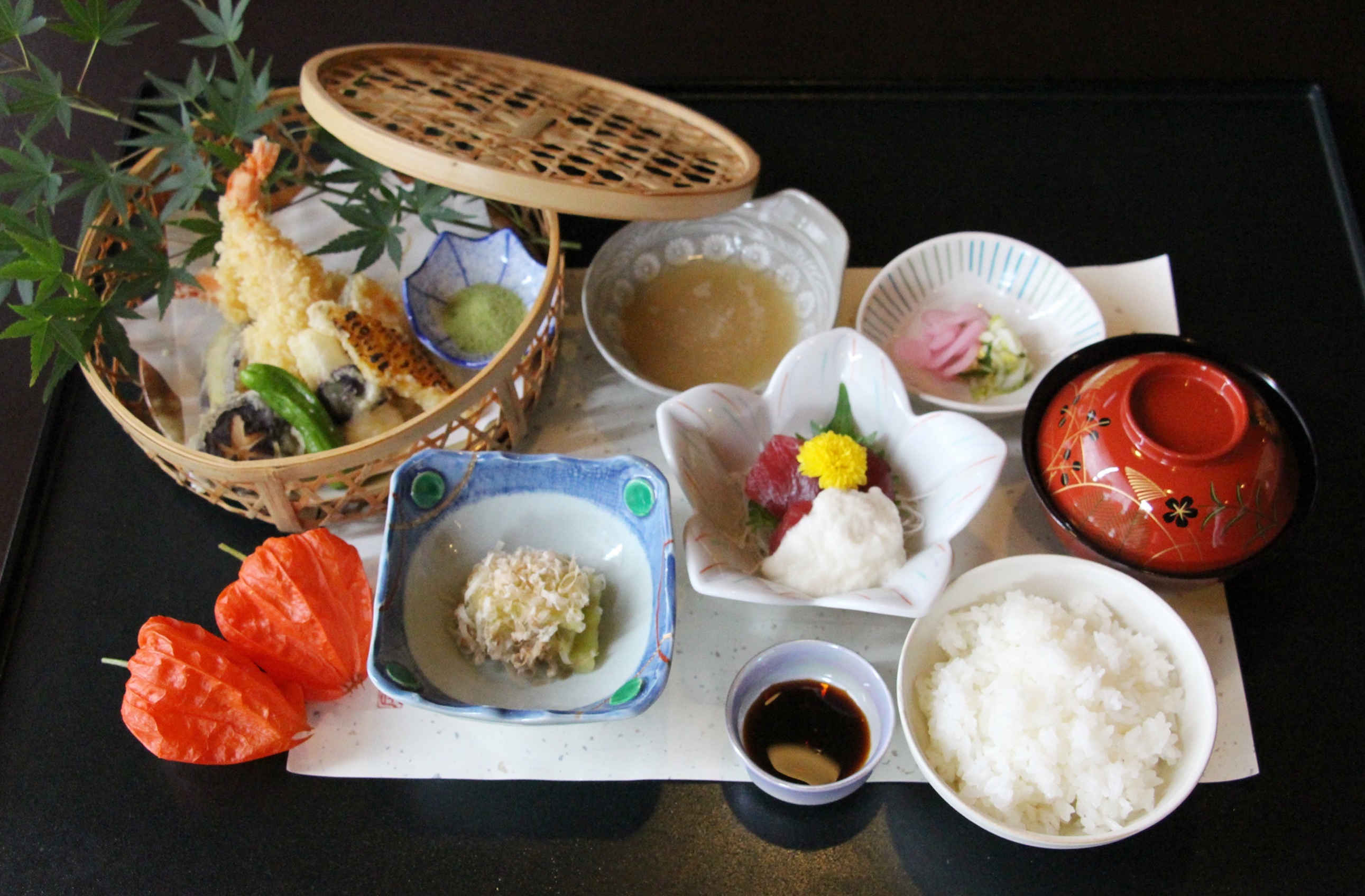 【ご夕食オプション】季節の天婦羅御膳≪朝食付きプラン用≫