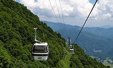 栂池ロープウェイ１