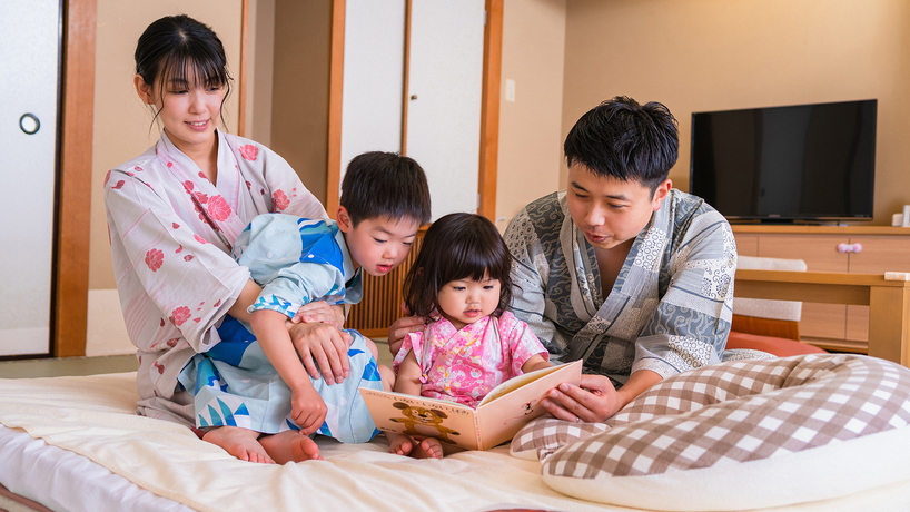 【ウェルカムベビーのお宿】赤ちゃん・パパママに嬉しい特典付き★和室12.5畳