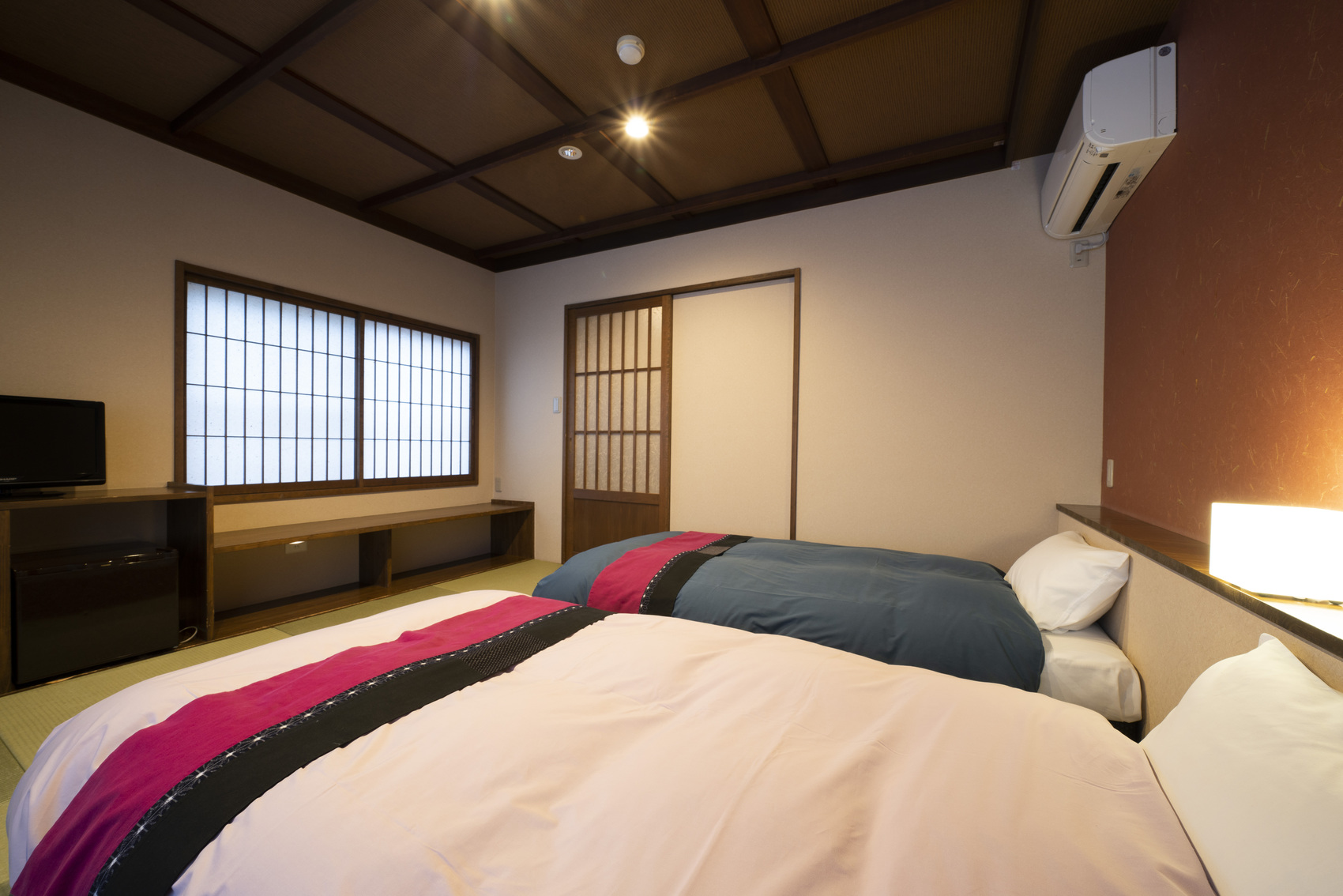 【和風ツイン】リーズナブルで便利なコンパクトツイン