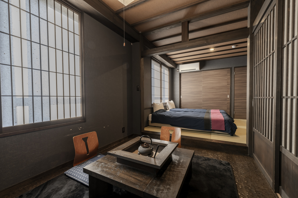 【囲炉裏ノ間・ゆき栗】いろりスペース＋ツインベッド