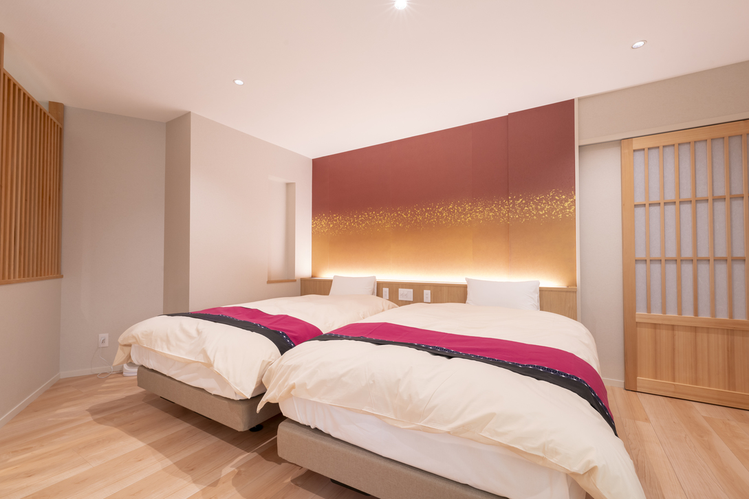 【信濃邸・水ノ音】天下の名湯「真湯」風呂付ツインルーム