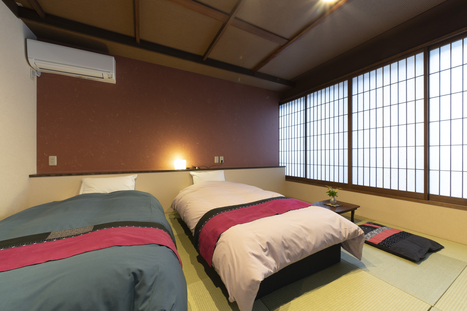 【和風ツイン】リーズナブルで便利なコンパクトツイン