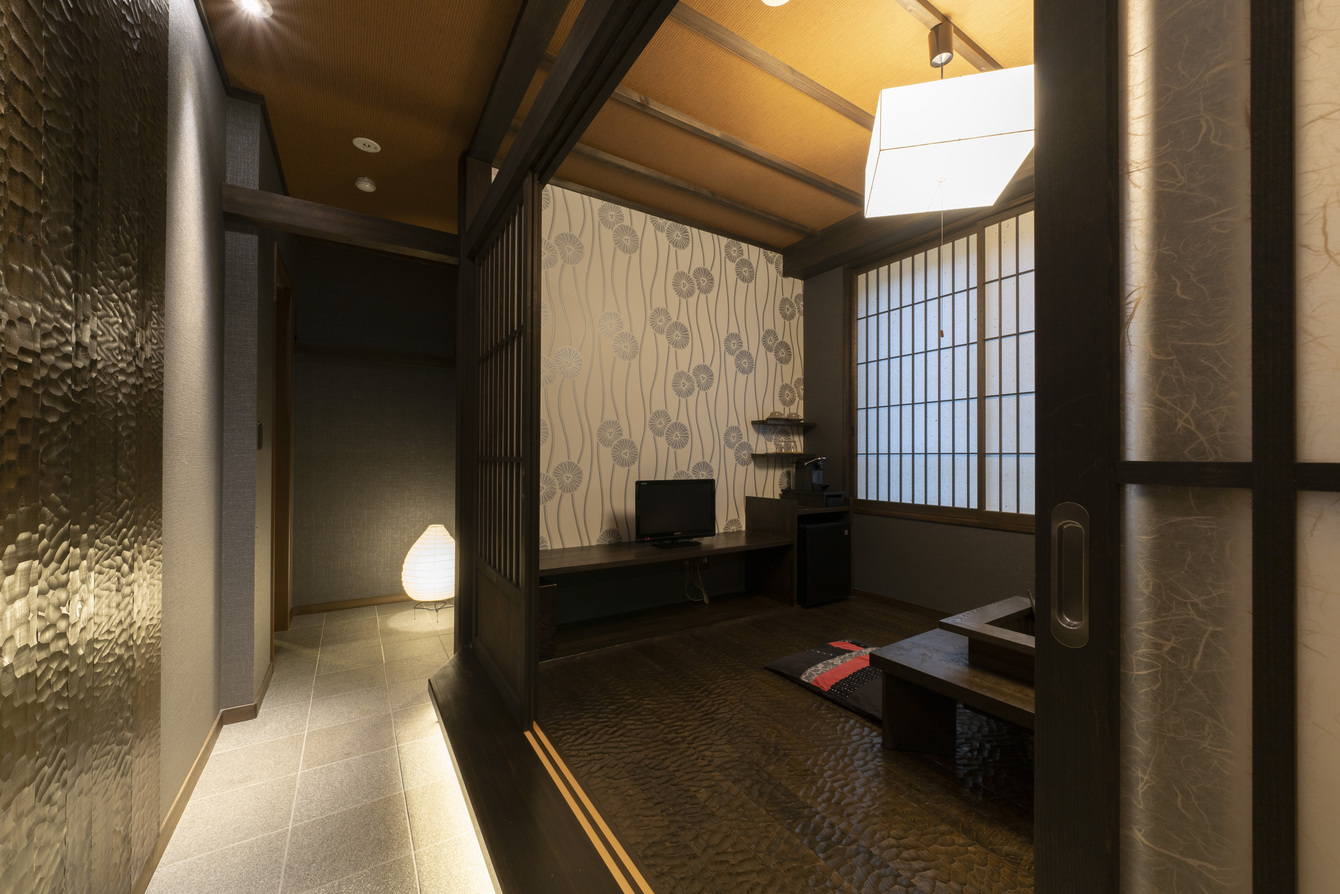 【囲炉裏ノ間・ゆき栗】いろりスペース＋ツインベッド