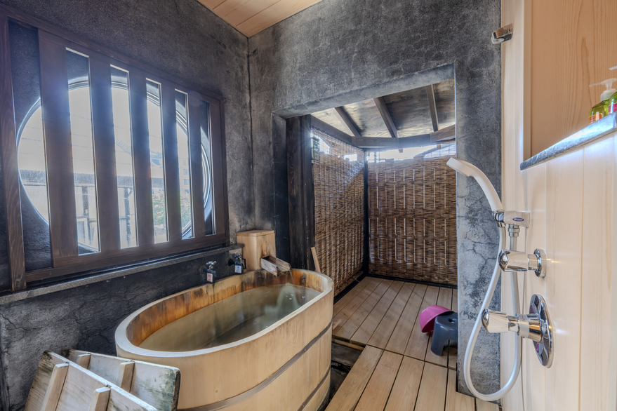 【信濃邸・桜ノ色】天下の名湯「真湯」風呂付ツインルーム