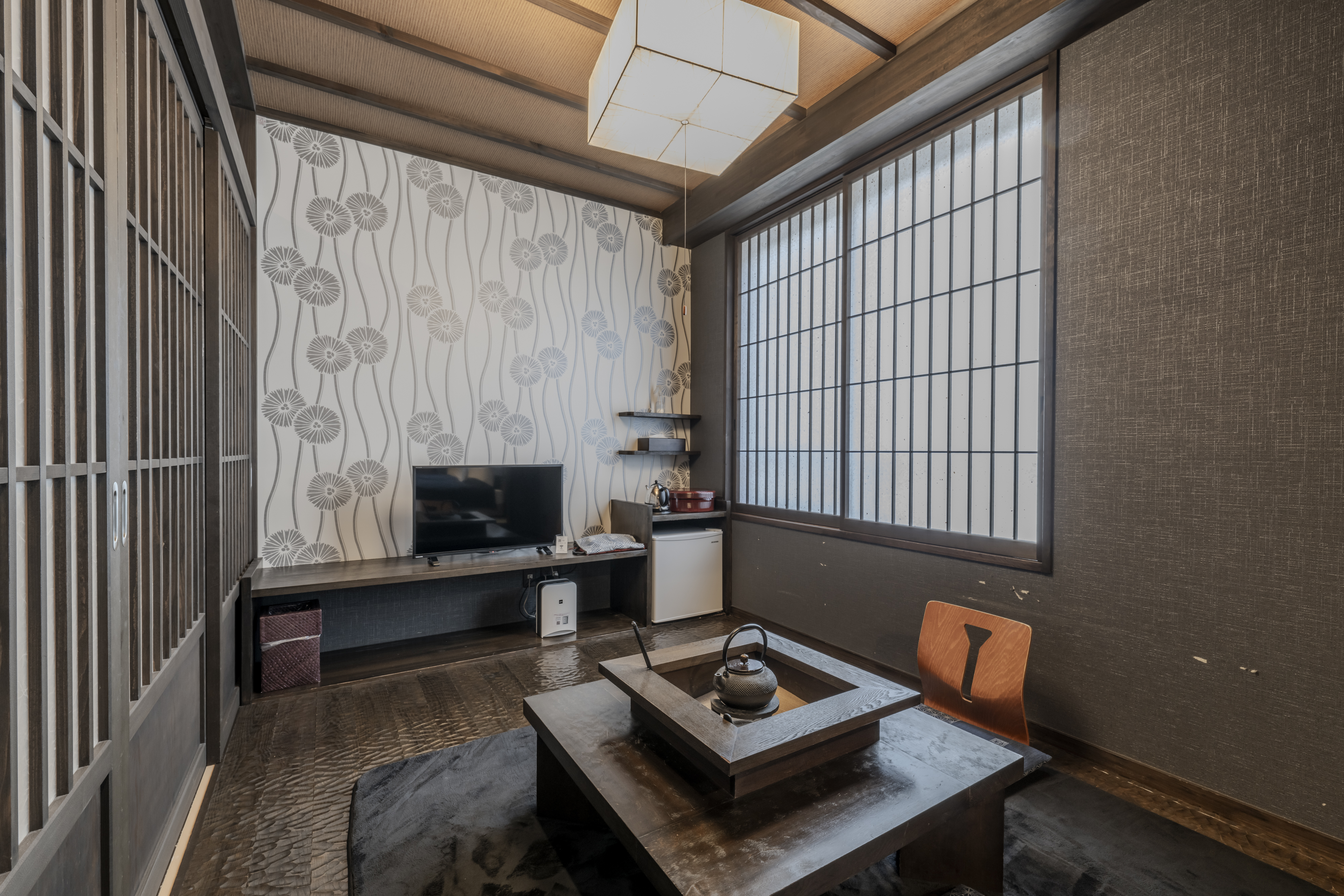 【囲炉裏ノ間・ゆき栗】いろりスペース＋ツインベッド