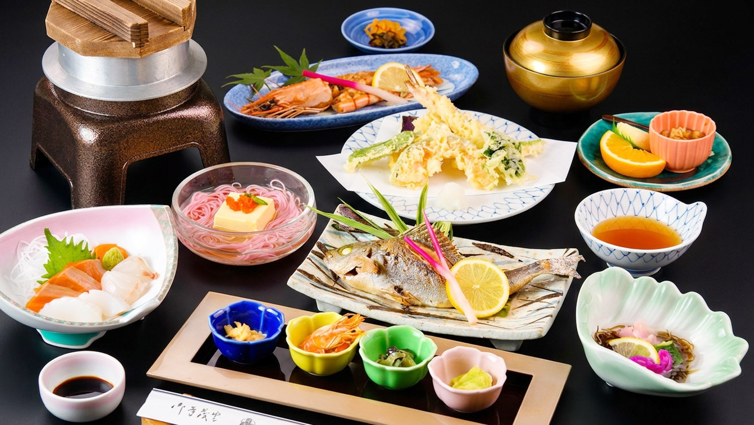 迷ったらこれ！【スタンダード】定番会席◆伊勢湾・三河湾の新鮮な海の恵みを純和風旅館で堪能♪-２食付-