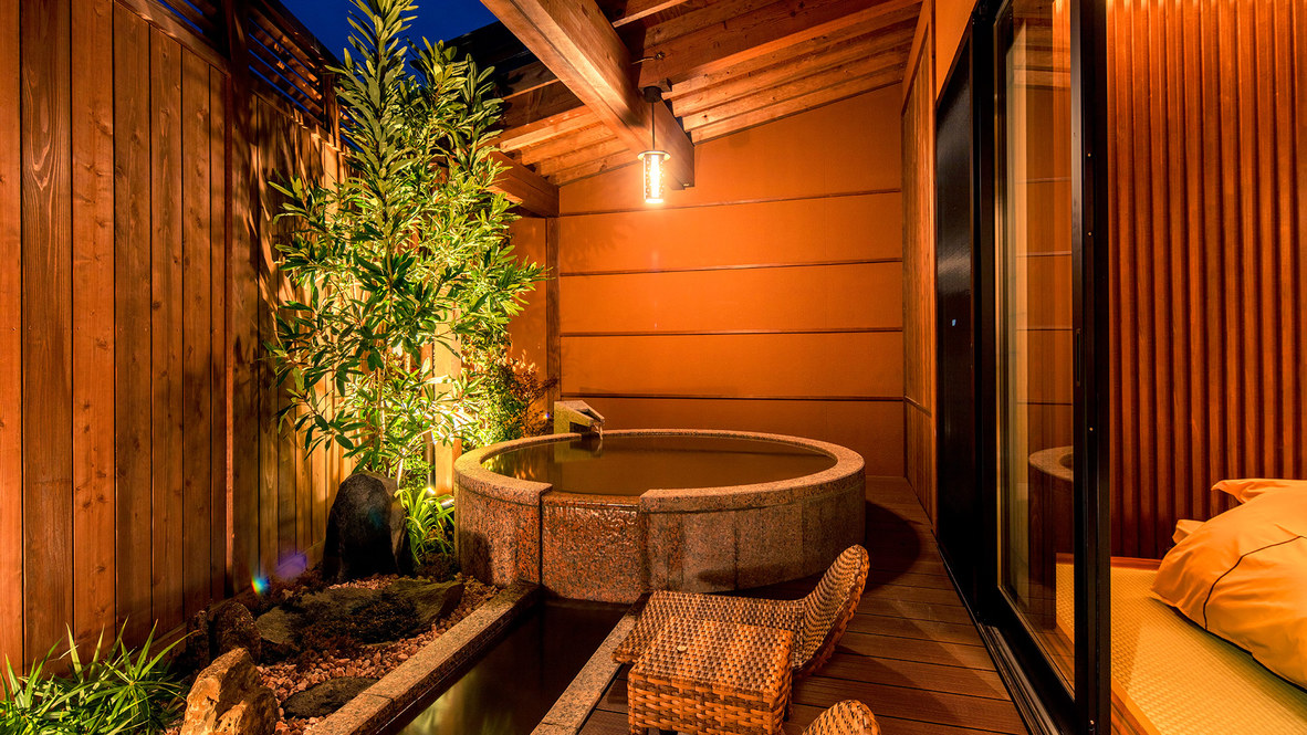 【別亭】藪椿（やぶつばき）◆足湯付フラットタイプ◆