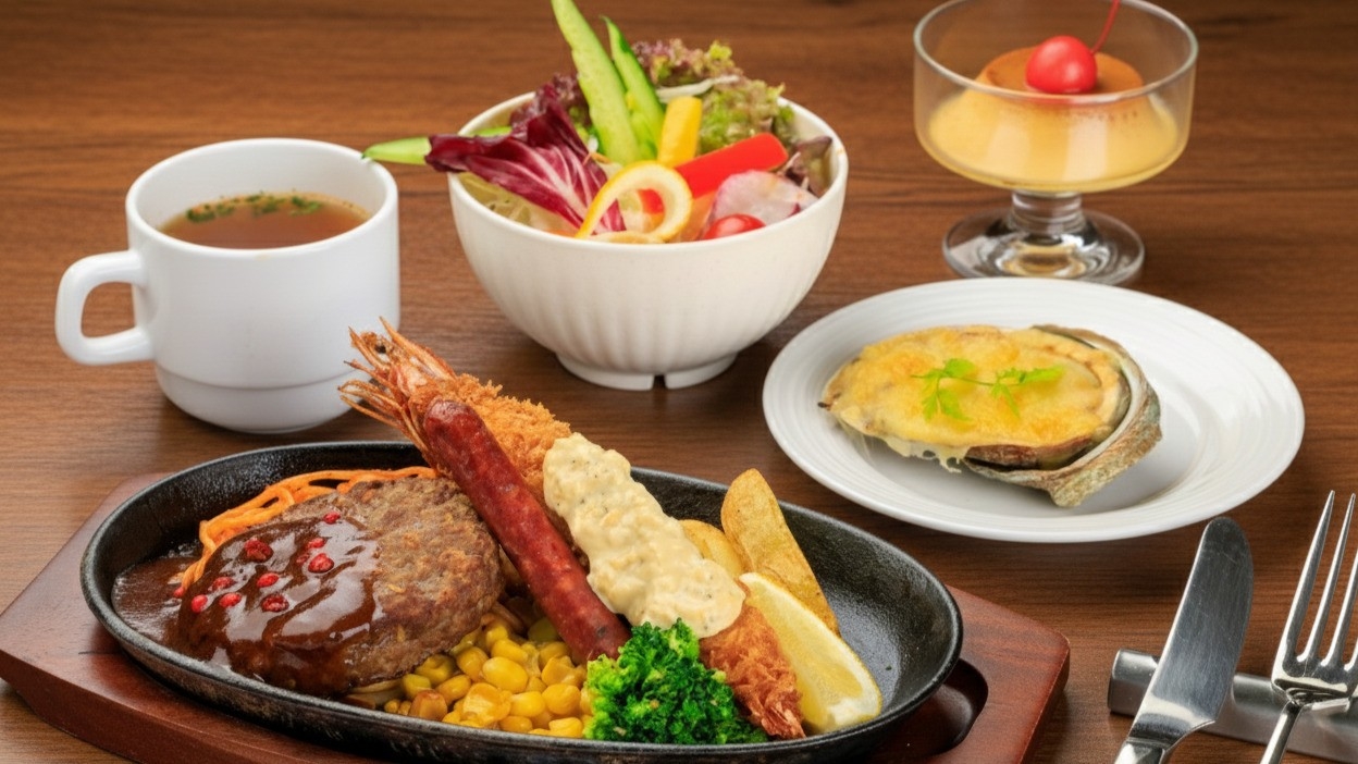 【大人のお子様ランチ】熊野牛ハンバーグ・鹿肉ソーセージなど和歌山グルメ満載＜レストラン＞