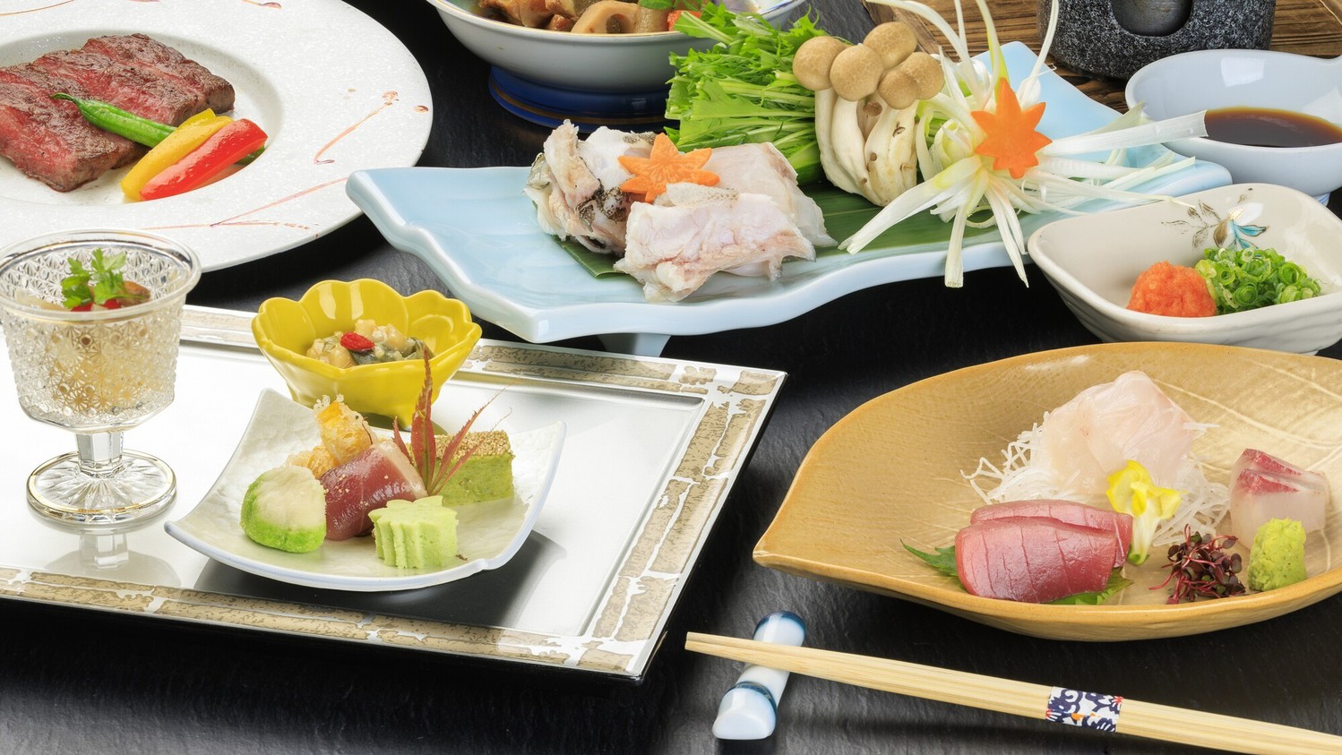 【本クエなごみ会席】旨みたっぷりの逸品クエ＆かけ流し温泉を堪能／レストラン