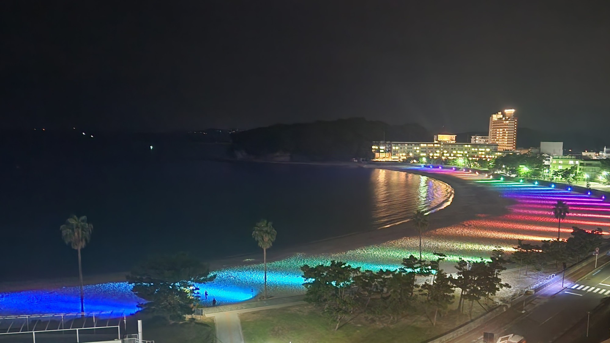 【白良浜ライトパレード★全景が見えるお部屋確約】メインは熊野牛ステーキのご夕食＜レストラン／和会席＞