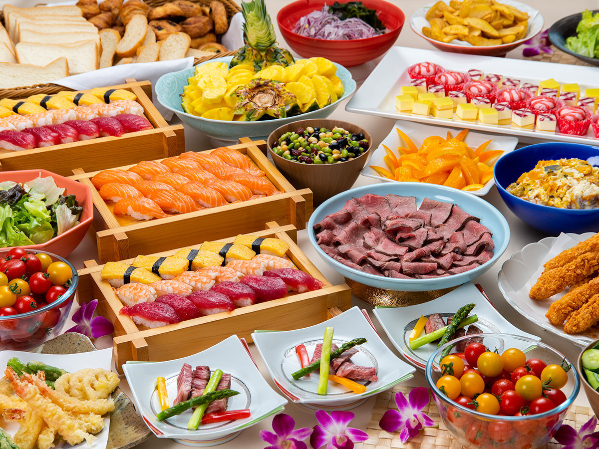 【夏休み】家族で過ごす特別なひととき！白良浜オーシャンビューバイキングプラン