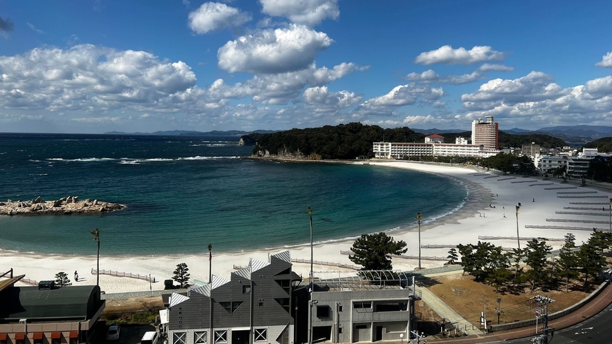 *【露天風呂付客室（浜水晶）・洋室】お部屋からの眺望