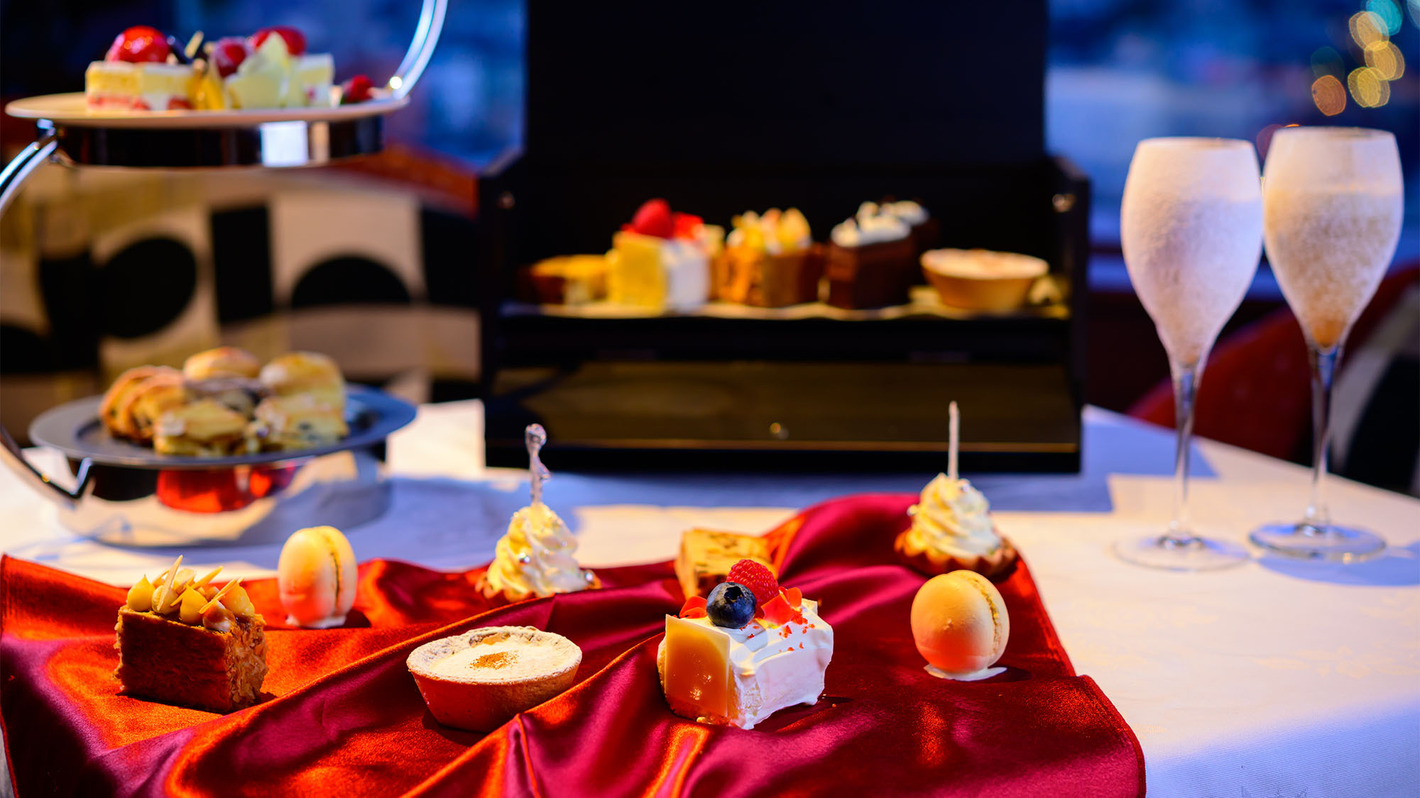 小樽ノスタルジック【アフタヌーンティー】〜冬限定スイーツ＆オリジナルモクテル〜