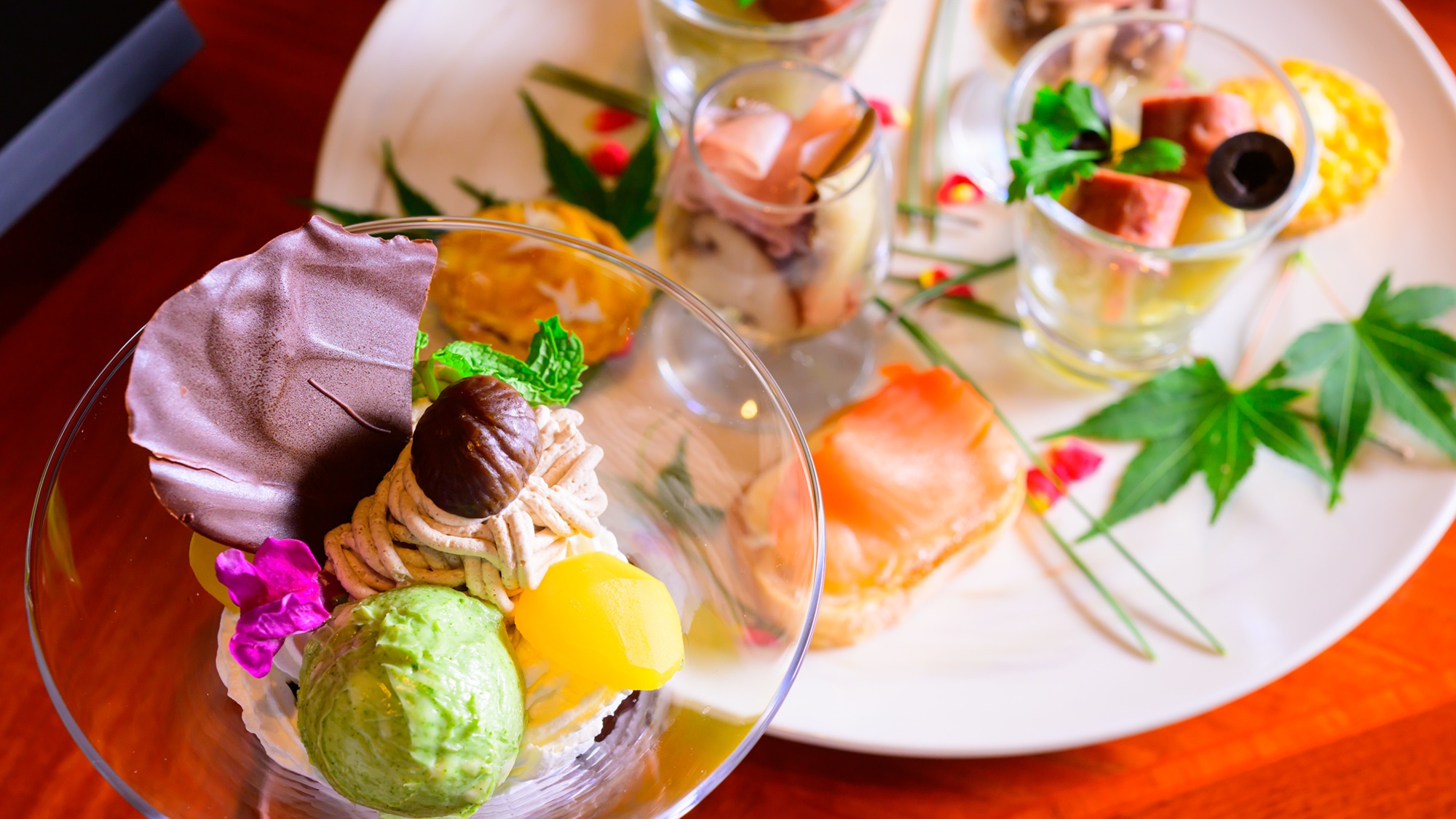 セイボリー【最上階ラウンジでAfternoon Tea】