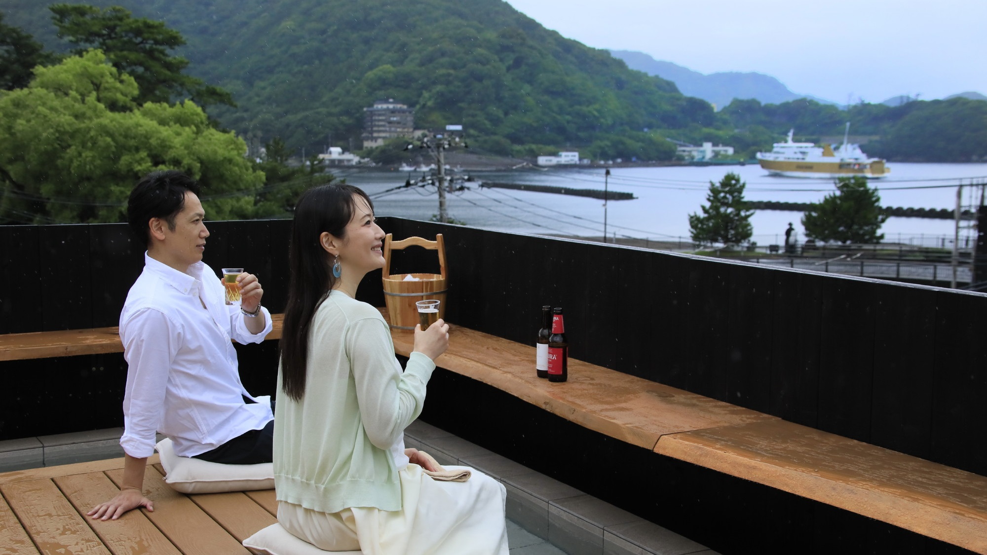 館内施設◆展望足湯